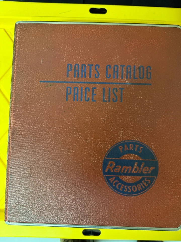 复古 1960 65 AMC RAMBLER 零件配件目录价格清单固定器 — 第 1/4 张图片