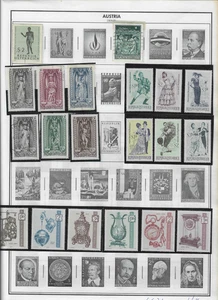 AUSTRIA  BALANCE OF COLLECTION     ( LOT 6621)  SOME MNH - Picture 1 of 4
