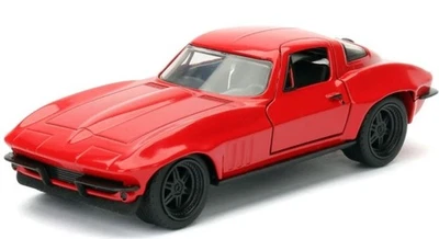 JADA TOYS, CHEVROLET chevy Corvette 1966 rossa FAST & FURIOUS, 1/32,  JAD98306 - Immagine 1 di 4