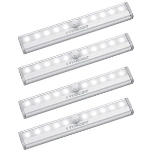 Motion Sensor LED Under Cabinet Lights, 10 LED Light Strips for Closet, Kitch... - Picture 1 of 6