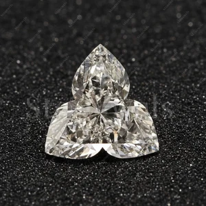 Lotus Lab Grown Diamond Fancy Cut IGI Certified VVS-VS Clarity DEF CVD HPHT 1ct - Picture 1 of 18
