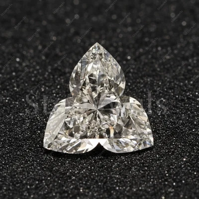 Lotus Lab Grown Diamond Fancy Cut IGI Certified VVS-VS Clarity DEF CVD HPHT 1ct - Image 1 of 4