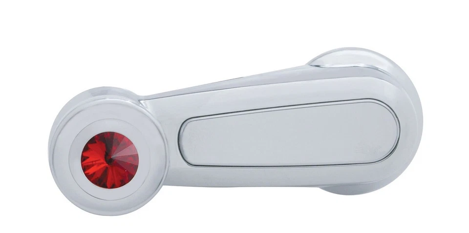 Manivela de ventana con cristal rojo Peterbilt 379, 389, 388, 387, 386, 384 2006-18 Foto 1 de 1