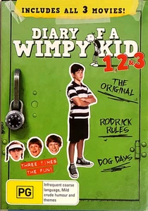 Diary Of A Wimpy Kid Trilogy 1 2 3 (DVD, 2013, 3-Disc Set) Nickelodeon - Picture 1 of 3