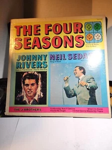 The Four Seasons Johnny Rivers Neil Sedaka J Brothers Design - DLP-185 VG R56 - Picture 1 of 2