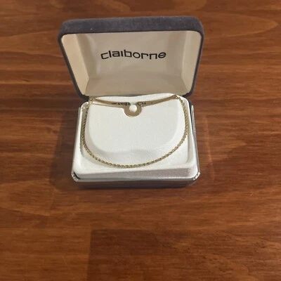 Cadena de corbata Claiborne en caja Foto 1 de 2