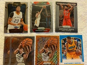 LOTE DE 7 TARJETAS DE 2015-16 PANINI Anthony Davis Pelicans ¡¡¡VER DESCRIPCIÓN PARA TARJETA!!!! - Imagen 1 de 7