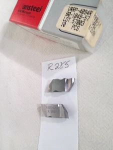 10 NUOVI INSERTI IN CARBURO DI PRIMA TACCA VR/WESSON NR 4094R (LARGHEZZA.188) GR VR52. (R285) - Foto 1 di 2