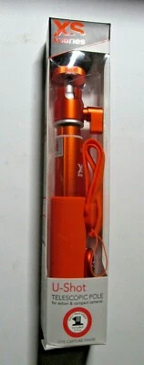 XS Sories U-Shot Telescopic Pole for action and compact Cameras w/ GoPro Adapter - Image 1 of 4