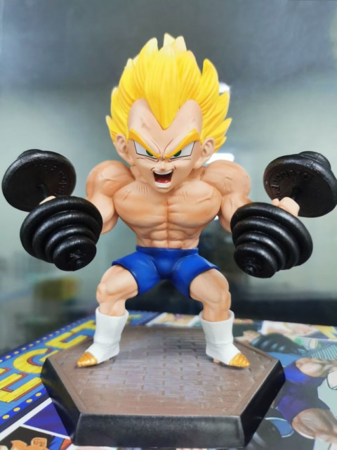 Em promoção! Dragon Ball Z Majin Buu Muscular Ver. Pvc Figura Colecionável  Modelo De Brinquedo