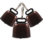 3 Sets The Bell Outdoor Loud Bronze Decorations Sports Chime