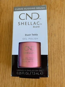 Brand New & Genuine CND Shellac 7.3ml -Blush Teddy - Picture 1 of 3