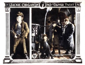 Oliver Twist Lobby Card First Second And Fourth Jackie Old Movie Photo
