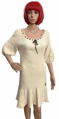 John Galliano Womens Knit Wool Angora Dress size XS - Image 1 of 4