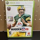 Madden NFL 09 (Microsoft Xbox 360, 2008) Complete & Tested
