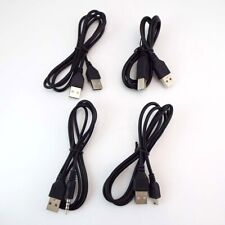 USB Type A Male To Male Mini USB Printer 3.5mm Audio Charging Cord Wire Cable