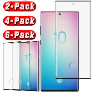 Protector de pantalla de vidrio templado de cubierta completa para Samsung Galaxy Note10/Note10 Plus - Imagen 1 de 16