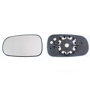 SAAB 9-5 2003->2009 Wing Mirror Glass Aspheric, Heated With base Plate LEFT SIDE - Picture 1 of 4