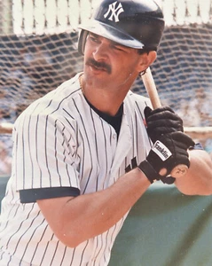 Vintage DON MATTINGLY Plaque-New York Yankees NY-MLB Baseball-Batting Practice - Picture 1 of 13