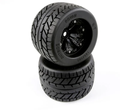 On Road Reifen Kit für 1/8 RV TORLAND HPI Savage XS Flux - Bild 1 von 4