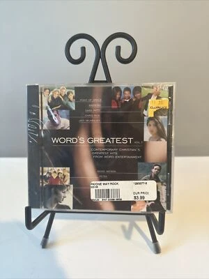 Words Greatest Volume 1 аудио компакт-диск 1998 различные современные христианские НОВЫЕ запечатанные - Изображение 1 из 2