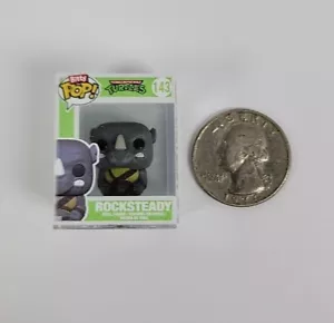 Funko Bitty Pop! Teenage Mutant Ninja Turtles TMNT Rocksteady #143 Vinyl Figure - Picture 1 of 7