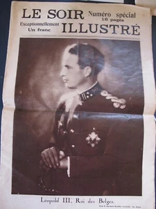 LE SOIR ILLUSTRE N° Spécial 16 pages  - Picture 1 of 4