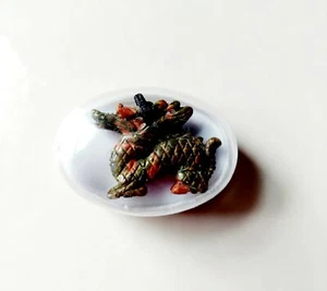 Stone 3D Dragon Unakite Necklace on Silk Cord + Free Gift Bag - Picture 1 of 3