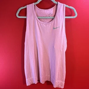 Nike Infinite Slim Fit Running Dri-Fit Tank Top Pink BV3909-693 Sz Medium - Picture 1 of 5
