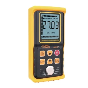 AR850 Ultrasonic Thickness Gauge 1.2~225mm digital Sound Velocity 1000~9999m/s - Picture 1 of 7