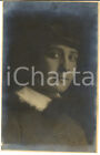 1914 Italia Ritratto Della Giovane Santina Rocco Di Profilo   Foto 13X21 Cm