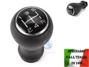 POMELLO LEVA CAMBIO 5 MARCE NERO PER CITROEN SAXO C1 C3 C4 PICASSO AUTO - Imagen 1 de 1