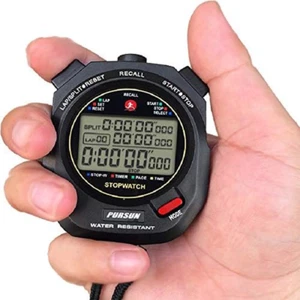 Professional Timer Stopwatch, Digital Sports Stopwatch with Countdown Timer, ... - Picture 1 of 1