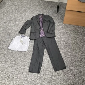Boys Ted Baker Suit Age 9 Jacket And Age 8 Trousers - Picture 1 of 13