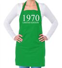 Limited Edition 1970 - Unisex Adult Apron - Birthday Present 54th 54 Gift Age