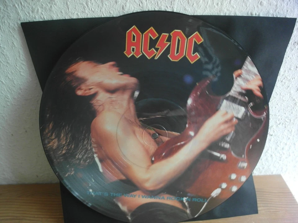 AC/DC – That's The Way I Wanna Rock N Roll, Picture Disc UK 1988 mint-  - Bild 1 von 1