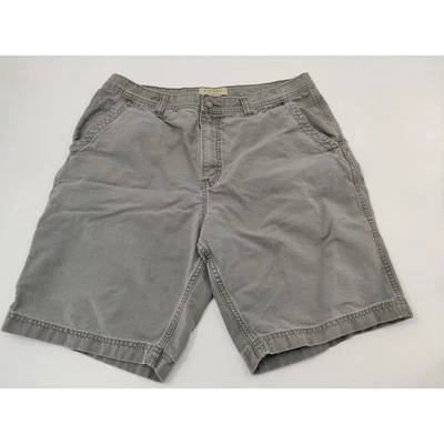 Shorts cargo Sonoma estilo vida masculino cinza tamanho 36 algodão utilitário casual - Imagem 1 de 4