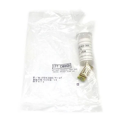 NUEVO ITT Cannon M24308/4-1F 9 posiciones rack y panel conector kit con pasadores Foto 1 de 4