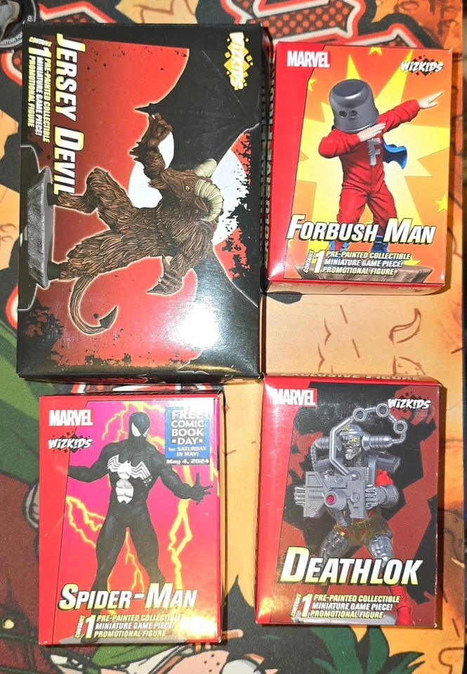 HEROCLIX 4 种不同的会议 LE 批量 #5 — 第 1/1 张图片