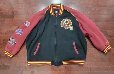 Chaqueta de bombardero Washington Redskins Commanders NFL para hombre G-III de colección 5XL Foto 1 de 4