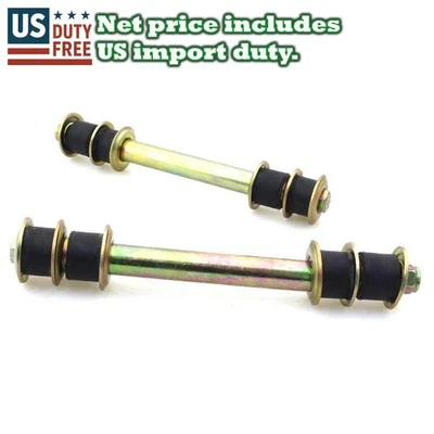 Conjunto de hastes estabilizadoras frontais ajuste 1980–86 Datsun Nissan 720 2WD picape utilitário - Imagem 1 de 4