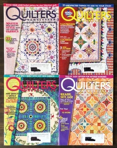 2008 Quilters Newsletter Magazine - Lot of 7 - Picture 1 of 4