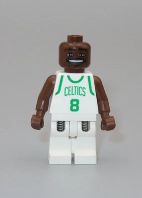 Lego NBA Antoine Walker # 8 Celtics baloncesto camiseta blanca minifigura 3433 Foto 1 de 2