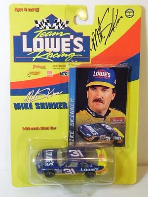 Mike Skinner 1997 autografiado firmado 1:64 NASCAR Racing Rookie Diecast Lowe's 31 Foto 1 de 4