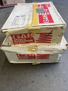 GAB Sports Suspension Coil Lowering Springs 79-83 NISSAN SILVIA 200SX PS110 S110 - Picture 1 of 9