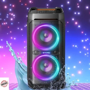W-KING T11 100W Real Rms power Bluetooth Speaker V5.3, Portable Waterproof Party - Picture 1 of 12