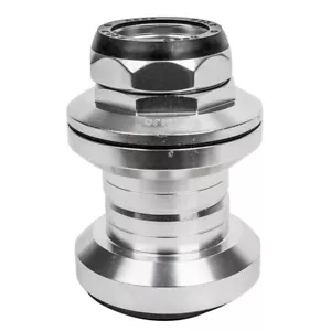 Origin-8 Pro Threaded 1" Headset Silver w/ Sealed Bearings Road Steel Frame Bike - Picture 1 of 1