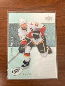 JAROME IGINLA 2007-08 UPPER DECK ICE CALGARY FLAMES CARD #68
