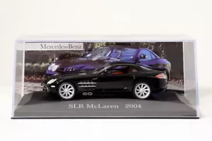 Mercedes Benz SLR Mclaren V8 AMG 2004 C199 Ixo 1/43 Altaya Schwarz Black - Picture 1 of 5