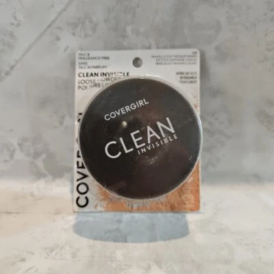 Covergirl-Clean Invisible  Loose Powder - 130 TRANSLUCENT MEDIUM WARM-NEW! - Image 1 of 3